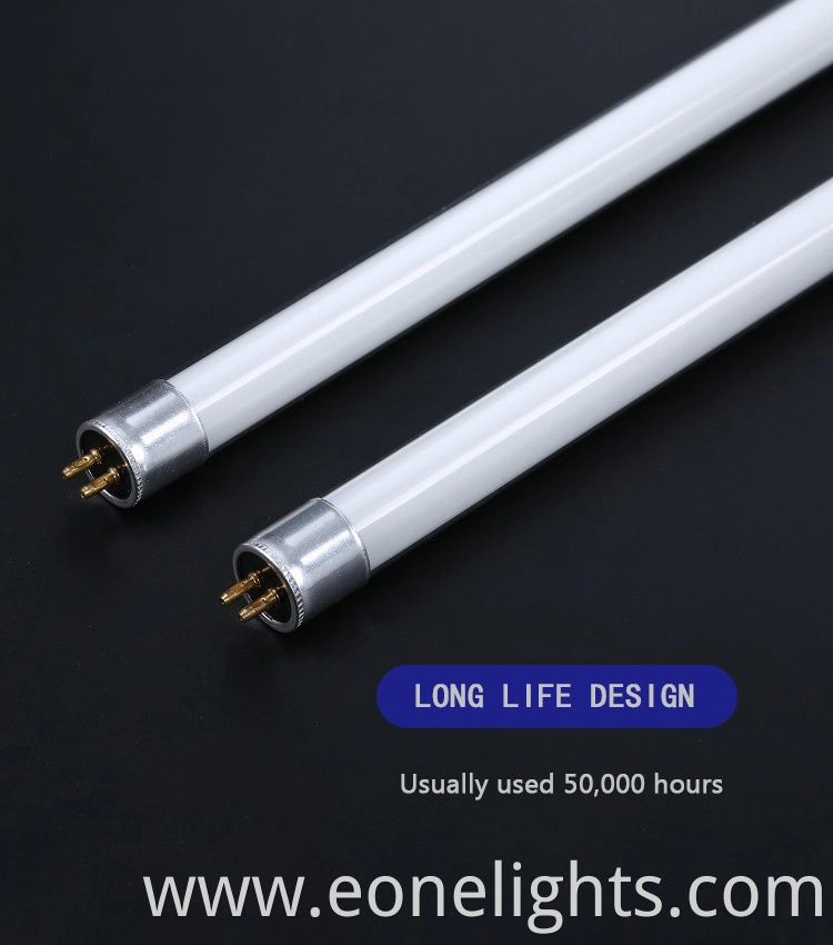 6000K Glass Tube 100lm/W 1200mm 18W T5 LED Light Tube